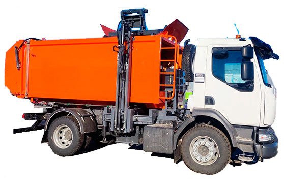 Бортовий автомобіль UAC АБ-3 з КМУ НС 190 на RENAULT TRUCKS K P6X6 MEDIUM 13L