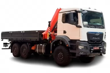 Бортовий автомобіль ТК-TGS-KM-215 + КМУ