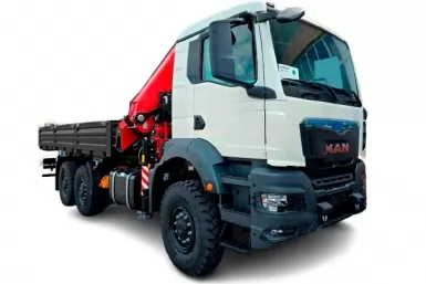 Бортовий автомобіль ТК-TGS-KM-365-4 + КМУ