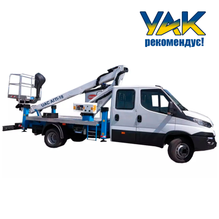 Автовишка УАК АГП-18 Oil&Steel Scorpion 1812 H на базі IVECO Daily 60C16