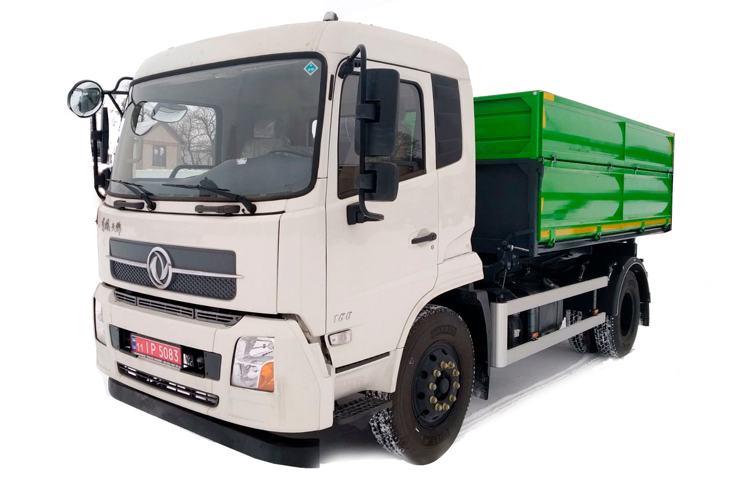 Самоскид УАК 6/8 т на DONGFENG LD41 борт 1200 мм