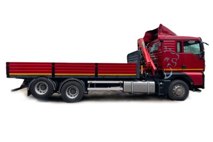 Бортовий автомобіль UAC з КМУ HC150 на SITRAK C7H 440