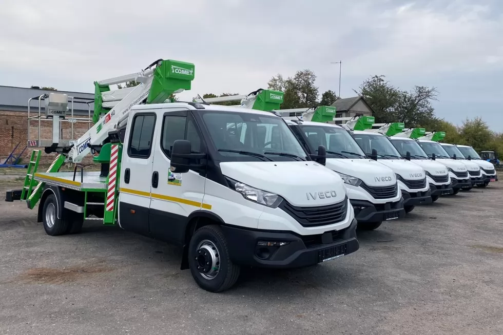 купити автовишку COMET 18 | 2 | 6.5 (7.5) HQ на IVECO Daily 35c14