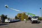 Автогідропідіймач DASAN DS300 на IVECO Eurocargo