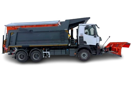 Бортовий автомобіль UAC АБ-3 з КМУ НС 190 на RENAULT TRUCKS K P6X6 MEDIUM 13L