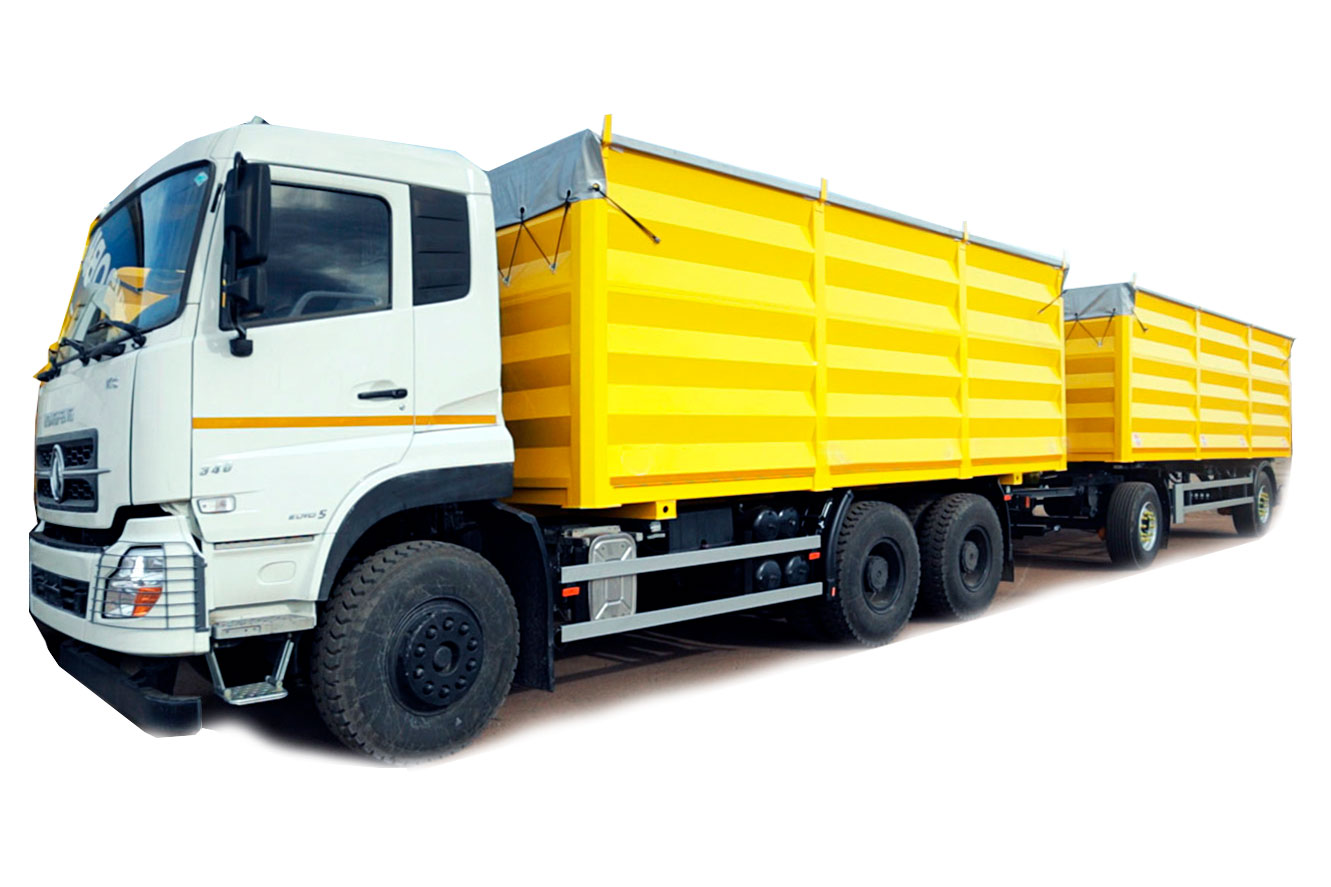 Самоскид УАК 6/8 т на DONGFENG LD41 борт 1200 мм