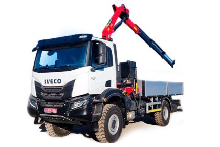 Бортовий автомобіль UAC АБ-2/2 з КМУ HC150 на IVECO T-WAY (4х4)