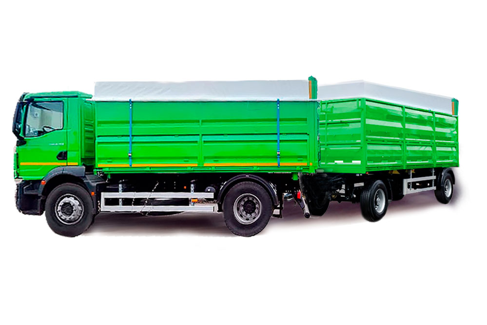 Самоскид УАК 20 т на SITRAK C7H 440 6х2 з КМУ HC 150