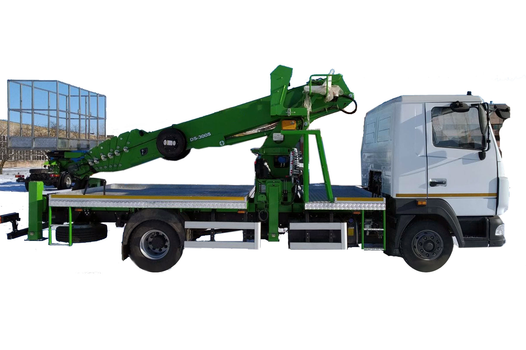 Автовишка УАК АГП-34 на базі IVECO Eurocargo Dual Cab