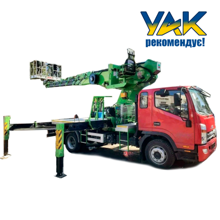 Автовишка УАК АГП-30 на базі JAC N120