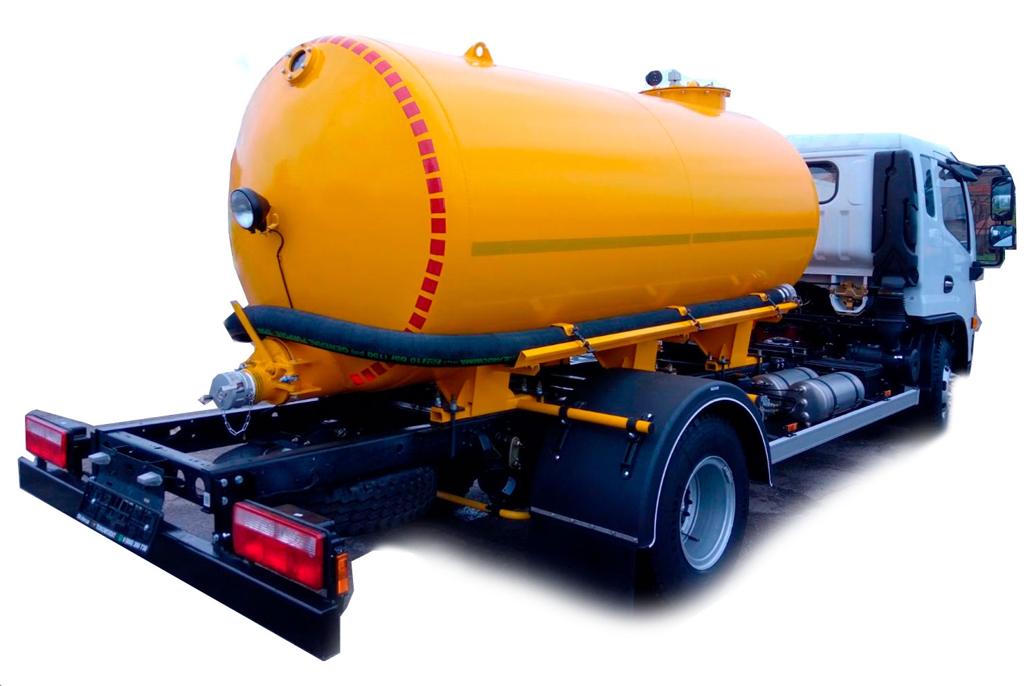 Сміттєвоз UAC УСВ-Z2 із заднім завантаженням на JAC N200