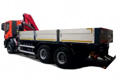 Бортовий автомобіль ТК-IV-КМ-155 + КМУ