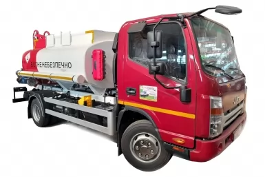 Автопаливозаправник АПЗ-5 на базі JAC N90 2 секції (АЗС знизу)