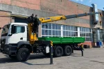 Бортовий автомобіль ТК-TGS-KM-350 + КМУ XCMG GSQS350-5