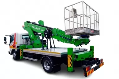 Автогідропідіймач DASAN DS300 на HYUNDAI HD78/EX8