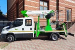 Автогідропідіймач COMET 14 | 2 | 6 HQ JIB на IVECO Daily 35C14D