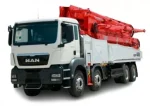 Автобетононасос KCP48ZX170 на базі MAN TGS 33.360 6x6