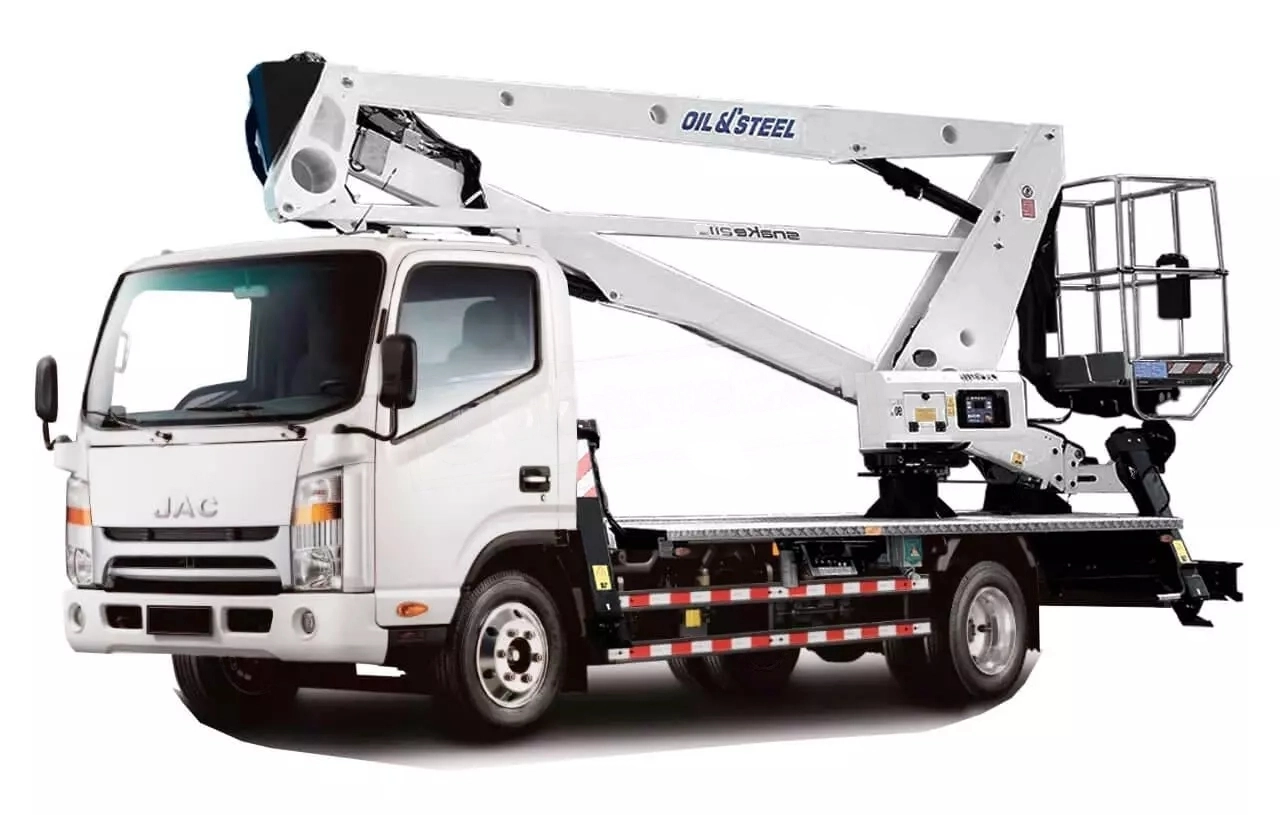 Автовишка UAC АГП-18 Oil&Steel Scorpion 1812 H на JAC N120 (4X4)