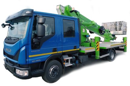 Автовишка УАК АГП-34 на базі IVECO Eurocargo Dual Cab