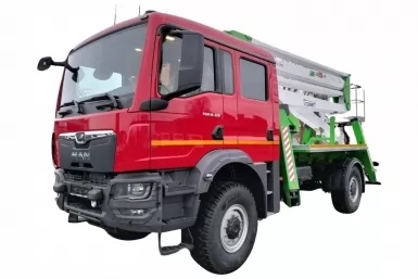 Автогідропідіймач COMET 28-2-14 HQ на шасі MAN TGM 18.320 CREW CAB