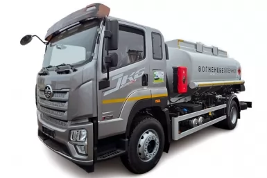 Автопаливозаправник АПЗ-10 на базі FAW CA5181 2 секції (два модулі АЗС)