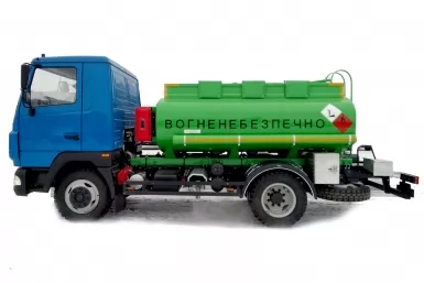 Автопаливозаправник АТЗ-5,5 на базі МАЗ-4371 Корнет 3 секції