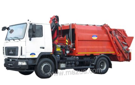Сміттєвоз з гідроманіпулятором із заднім завантаженням на базі МАЗ-5340С2