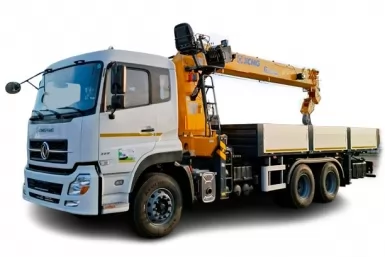 Бортовий автомобіль ТК-DF-KM-350 + КМУ XCMG GSQS350-5