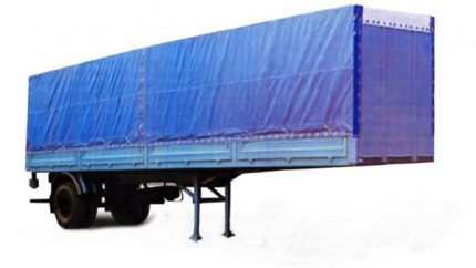 Напівпричіп МАЗ-938020-тентований