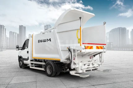 Сміттєвоз із заднім завантаженням 10 м³ JAC