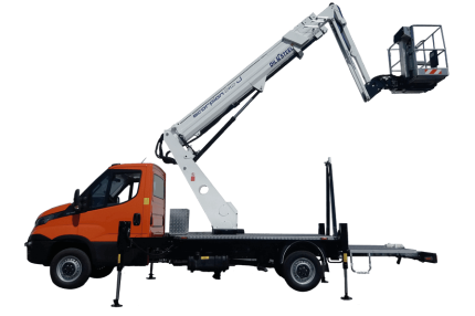 Автовишка УАК АГП-21 Oil&Steel Scorpion 2112 J на базі IVECO Daily 60C16