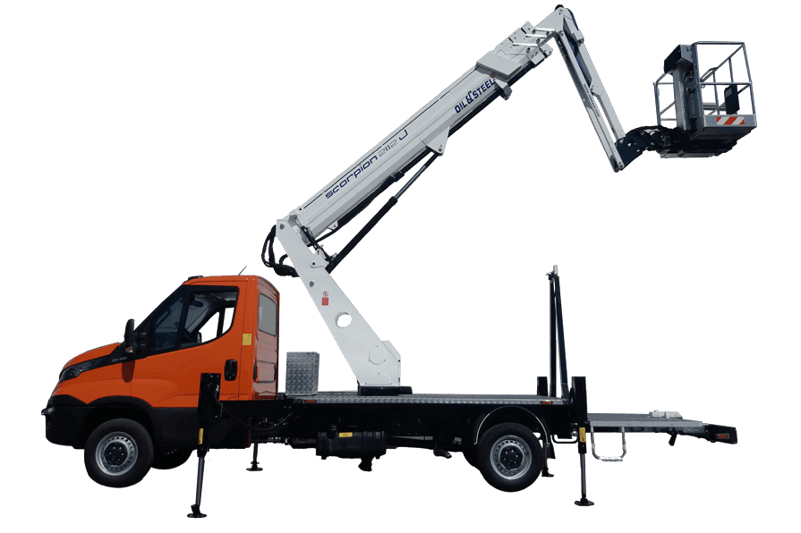 Автовишка UAC АГП-32 на базі IVECO Eurocargo