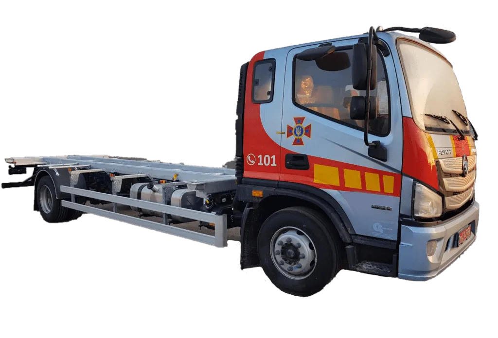 Самоскид на шасі FOTON AUMARK BJ 1088 GVW 8.5 т (колісна база 3.360 мм)